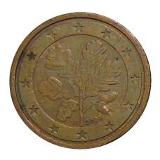 Монета 2 евроцента 2003 года A Германия (аверс)