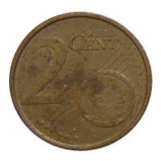 Монета 2 евроцента 2000 года Испания (реверс)