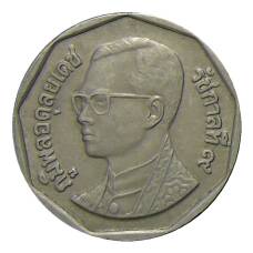 Монета 5 бат 2004 года Таиланд (реверс)