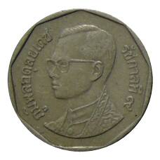 Монета 5 бат 1991 года Таиланд (реверс)