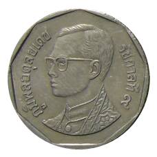Монета 5 бат 1992 года Таиланд (реверс)