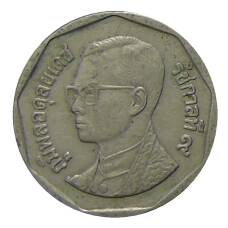Монета 5 бат 1994 года Таиланд (реверс)