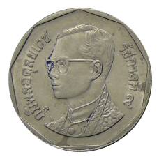 Монета 5 бат 1989 года Таиланд (реверс)