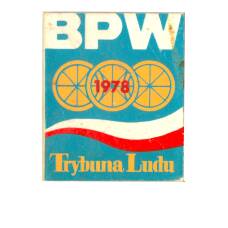 Значок XXI Гонка Мира — 1978