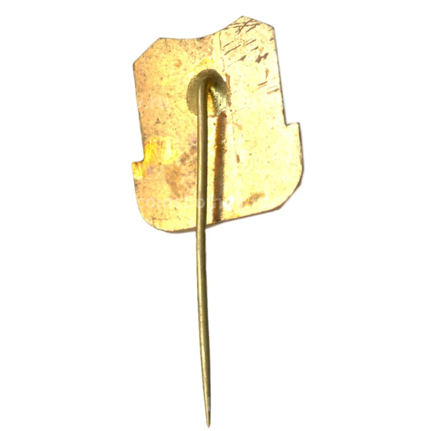 Значок рекламный «Двигайся дальше» (вид 2)