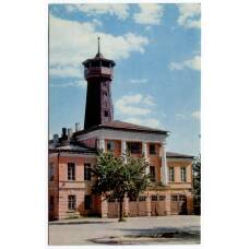 Открытка Углич — Здание пожарной каланчи