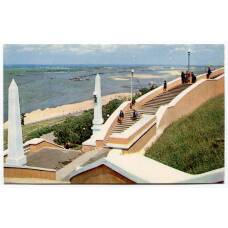 Открытка Горький (Нижний Новгород) — Лестница к Волге