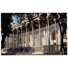 Открытка Бухара — Мечеть Боло-хауз. Айван.