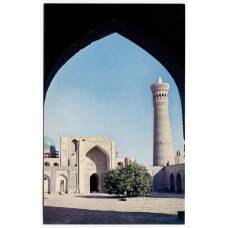 Открытка Бухара — Мечеть Калян. Внутренний двор.