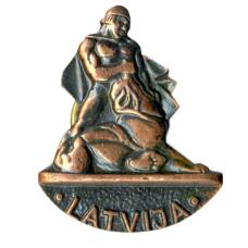 Значок Латвия