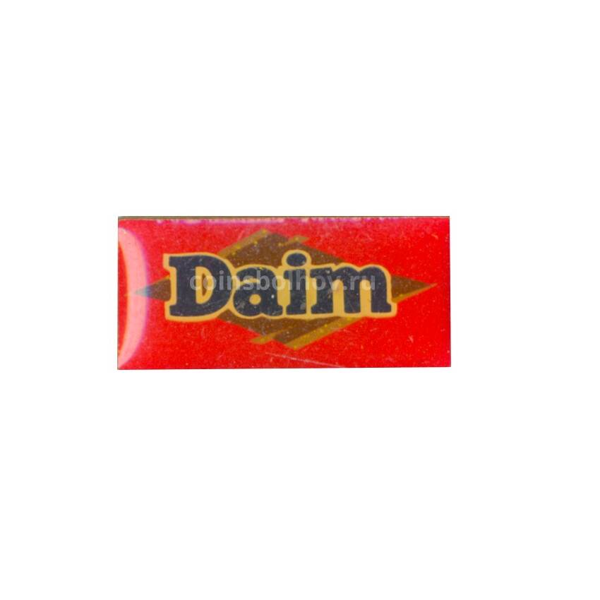 Значок рекламный Daim