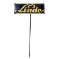 Значок  рекламный Linde