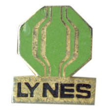 Значок рекламный LYNES