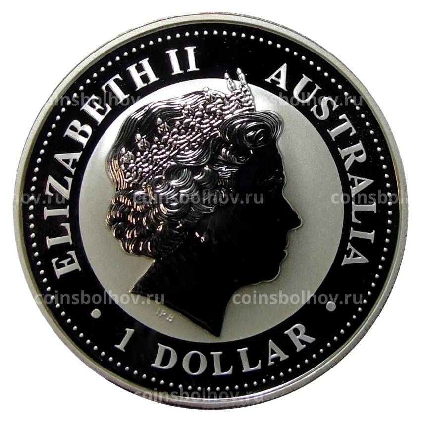 Монета 1 доллар 2005 года Австралия — Год петуха (вид 2)