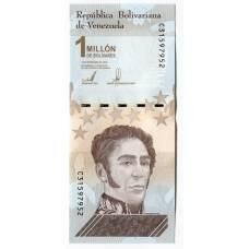 Банкнота 1000000 боливаров 2020 года Венесуэла