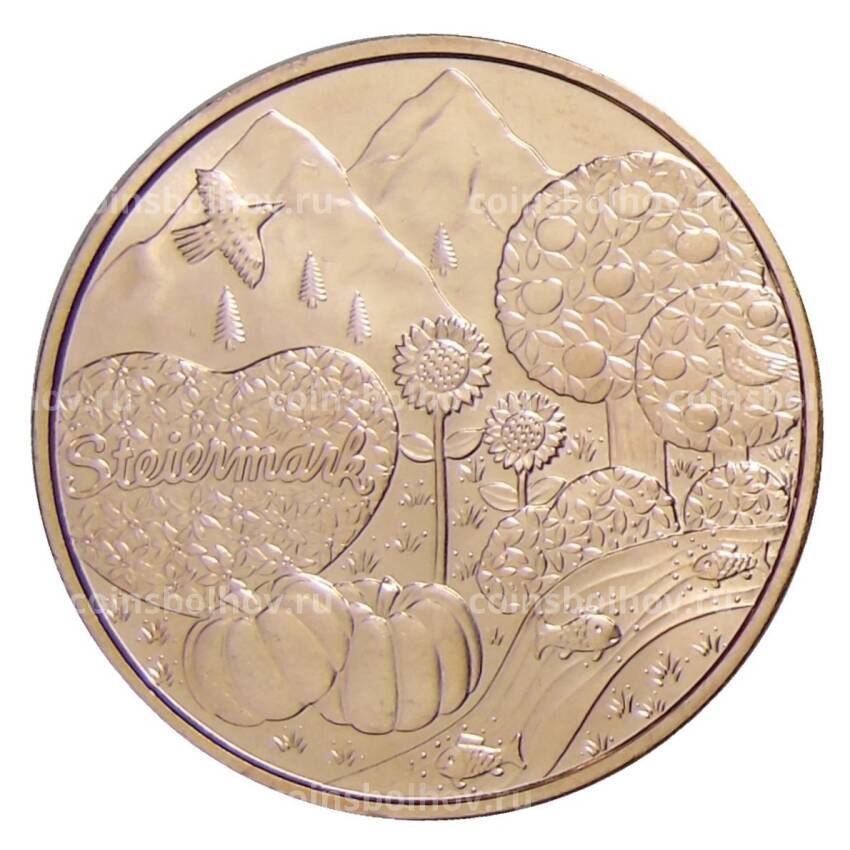 Монета 10 евро 2012 года Австрия —  Земли Австрии — Штирия