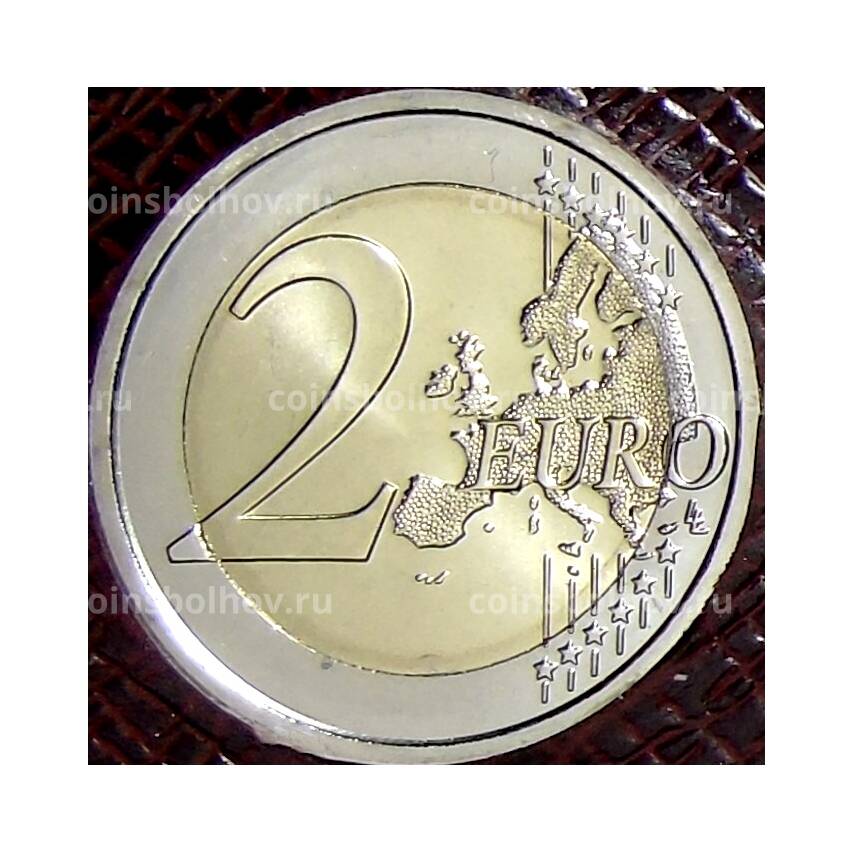 Монета 2 евро 2021 года Ватикан —  450 лет со дня рождения Караваджо (в буклете) (вид 2)