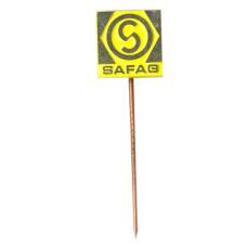 Значок рекламный SAFAG