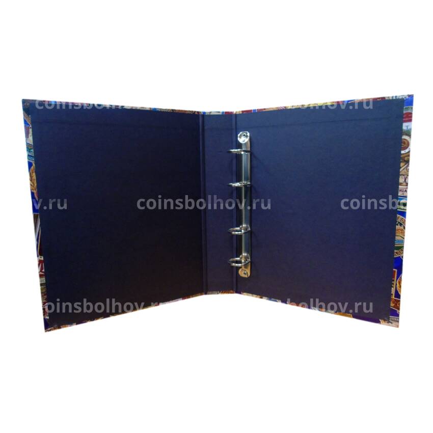 Альбом с кольцевым механизмом для значков формата «Оптима» (вид 2)