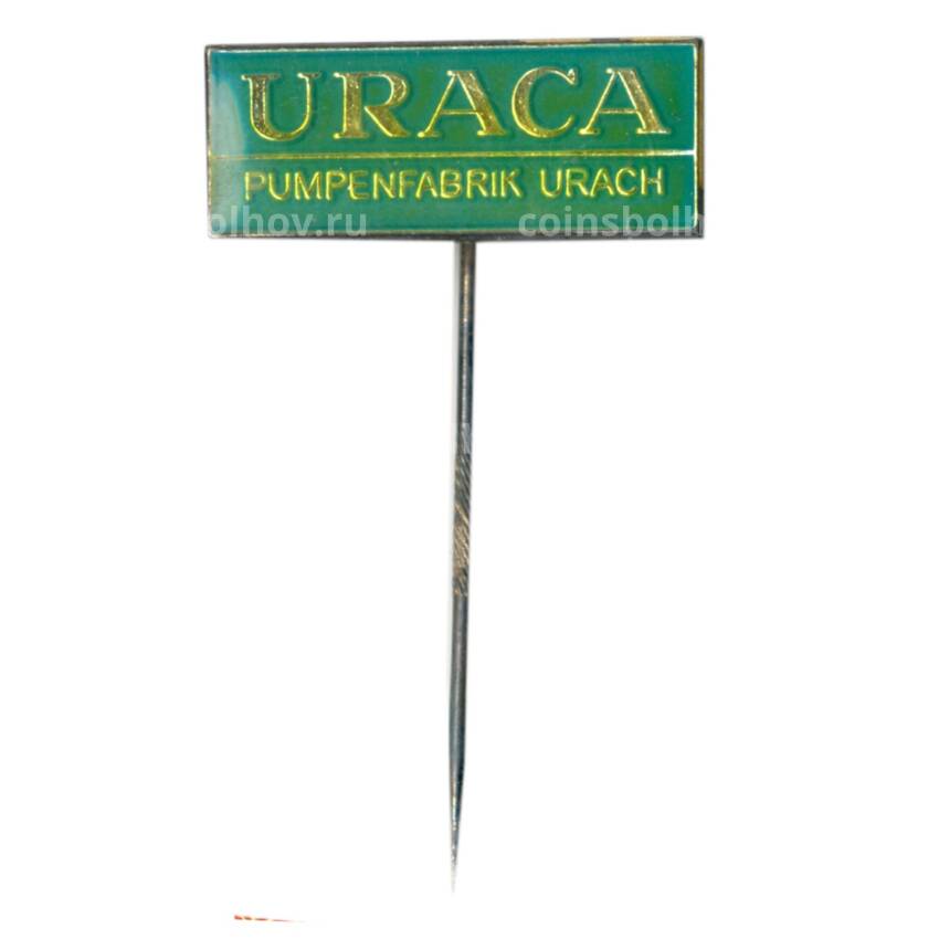 Значок рекламный URACA