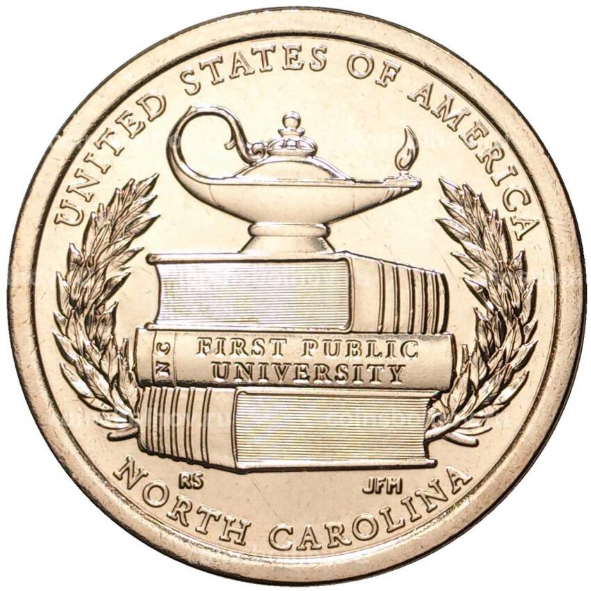 Монета 1 доллар 2021 года США D — Американские инновации — Первый государственный университет