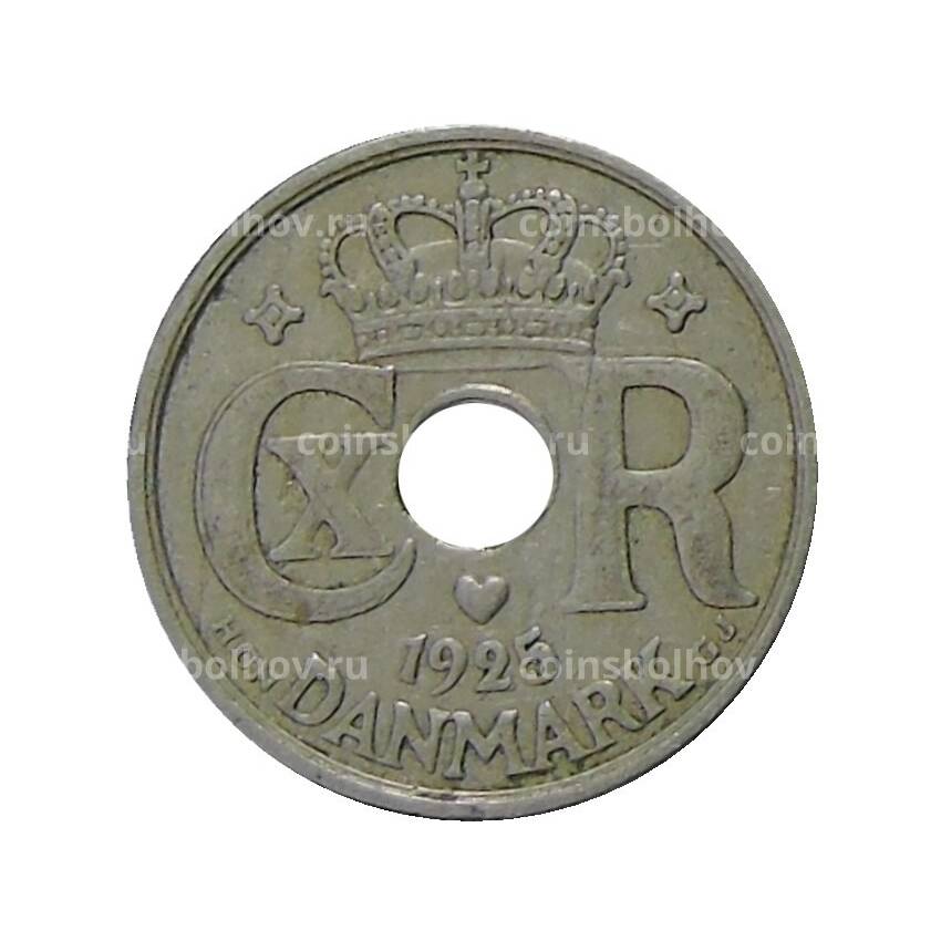 Монета 10 эре 1925 года Дания
