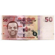 Банкнота 50 эмалангени 2010 года Свазиленд (аверс)