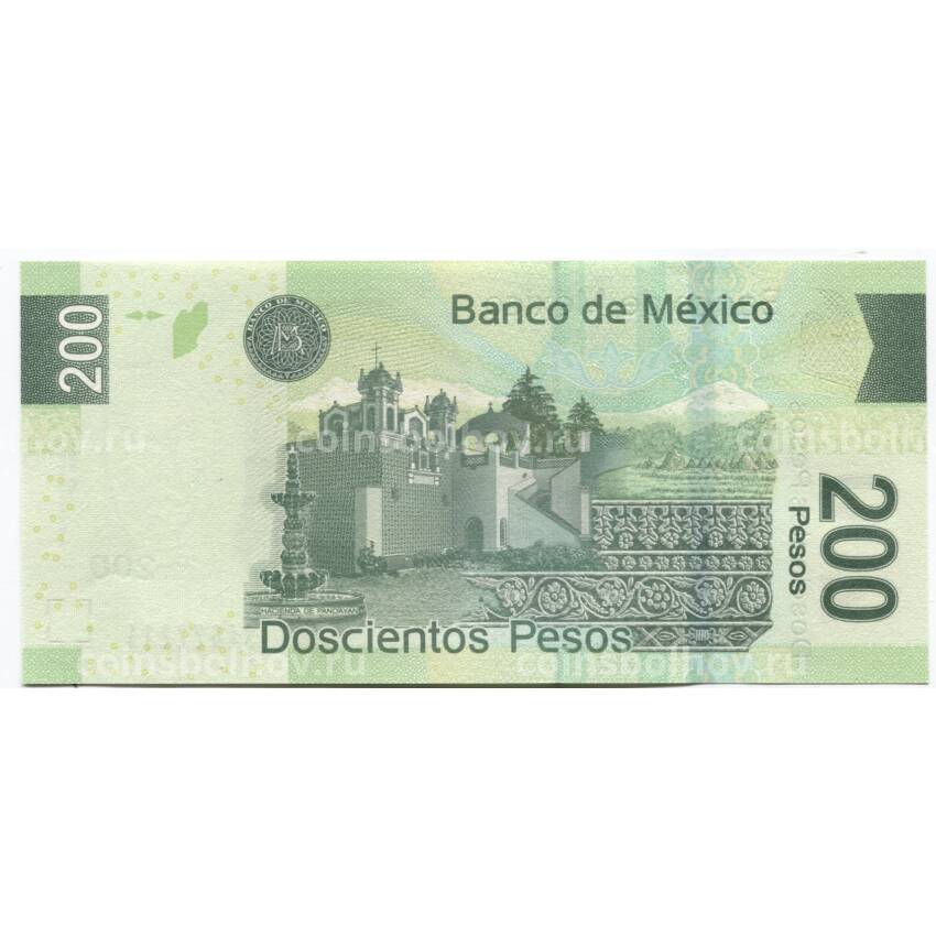 Банкнота 200 песо 2014 года Мексика (вид 2)
