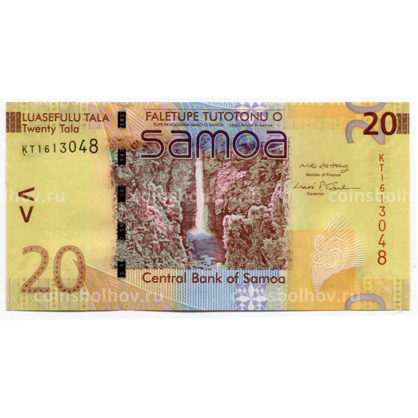 Банкнота 20 тала 2008 года Самоа