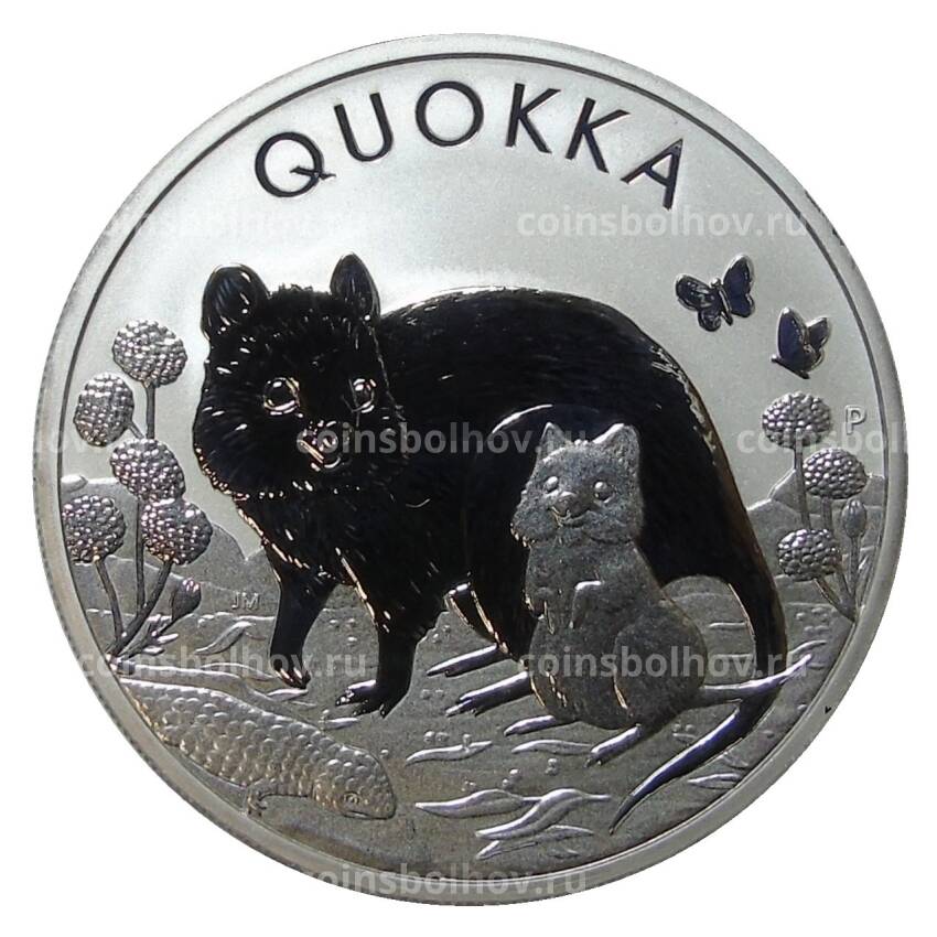 Монета 1 доллар 2021 года Австралия —  Квокка