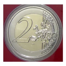 Монета 2 евро 2021 года Франция —  XXXIII летние Олимпийские игры, Париж 2024 (в красном блистере) (реверс)