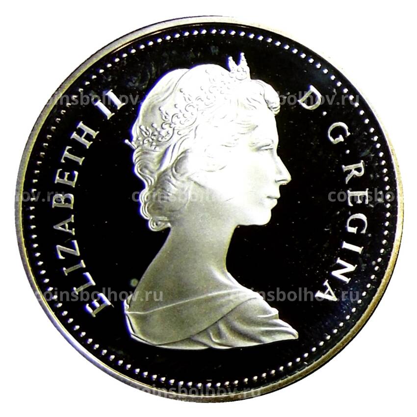 Монета 1 доллар 1983 года Канада —  XII Универсиада в Эдмонтоне (вид 2)