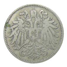 Монета 10 геллеров 1894 года Австрия (реверс)