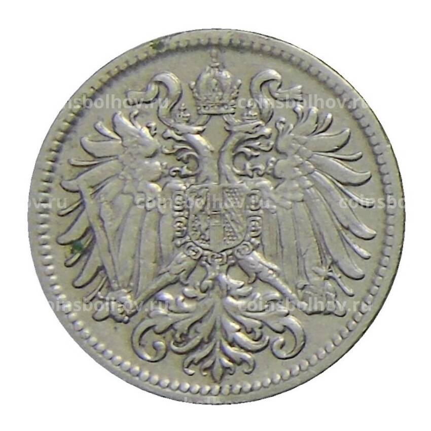 Монета 10 геллеров 1907 года Австрия (вид 2)