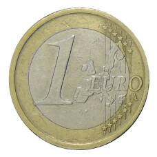 Монета 1 евро 2001 года Испания (реверс)