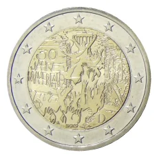Монета 2 евро 2019 года A Германия —  30 лет падению Берлинской стены (аверс)