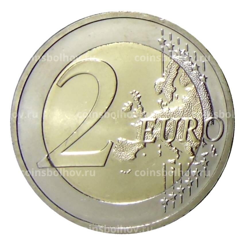Монета 2 евро 2012 года F Германия  —  10 лет евро наличными (вид 2)