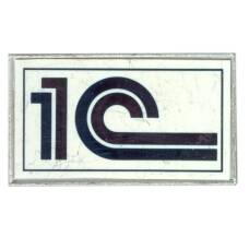 Значок рекламный 1С Бухгалтерия