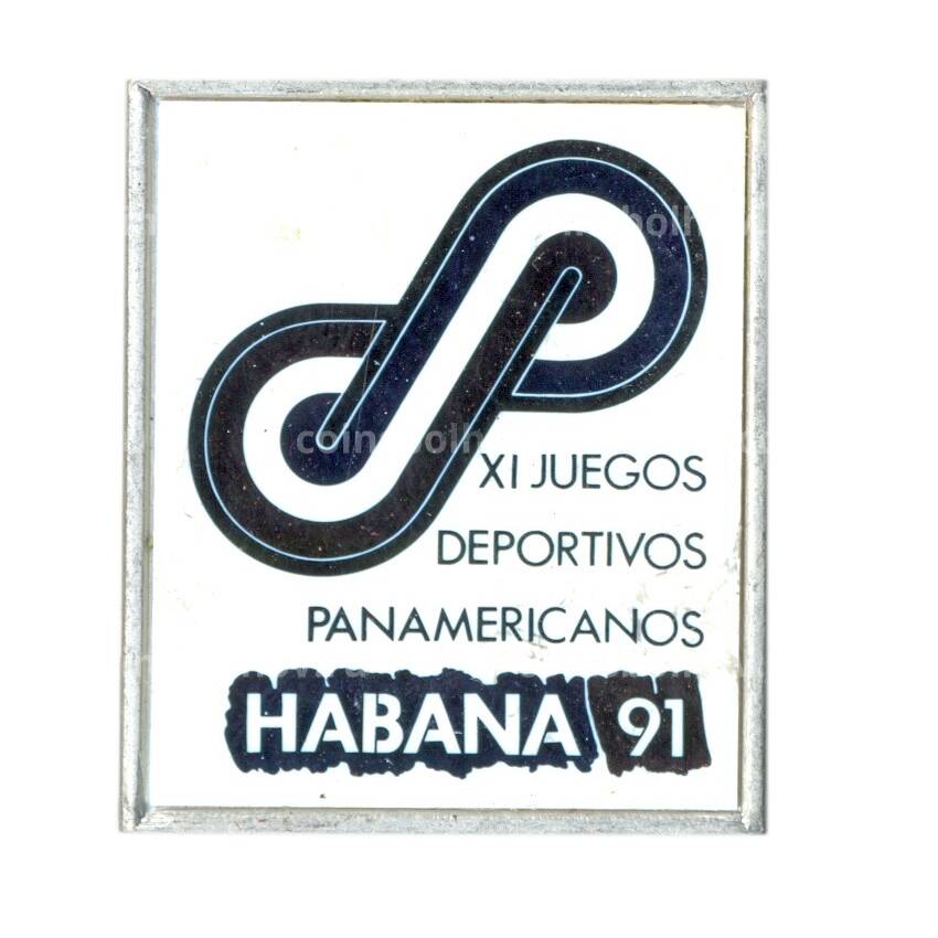 Значок Куба -Гавана — XI Панамериканские игры