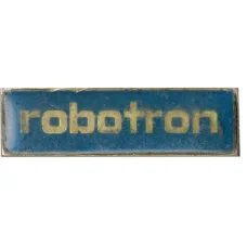 Значок рекламный Robotron