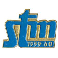 Значок  Выставка «Союз Творческой молодежи — 1959-1960» (Чехословакия)