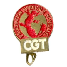 Значок Всемирная федерация профсоюзов (CGT-Франция)
