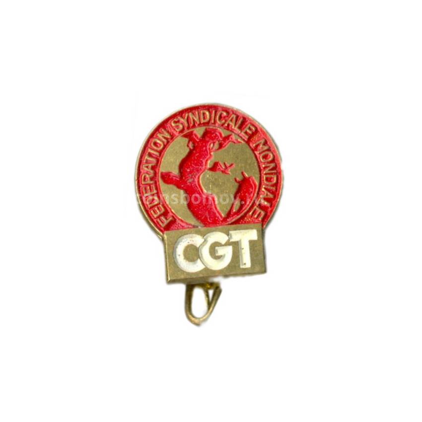 Значок Всемирная федерация профсоюзов (CGT-Франция)