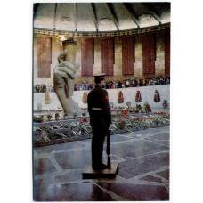 Открытка Волгоград — Мемориальный ансамбль на Мамаевом Кургане