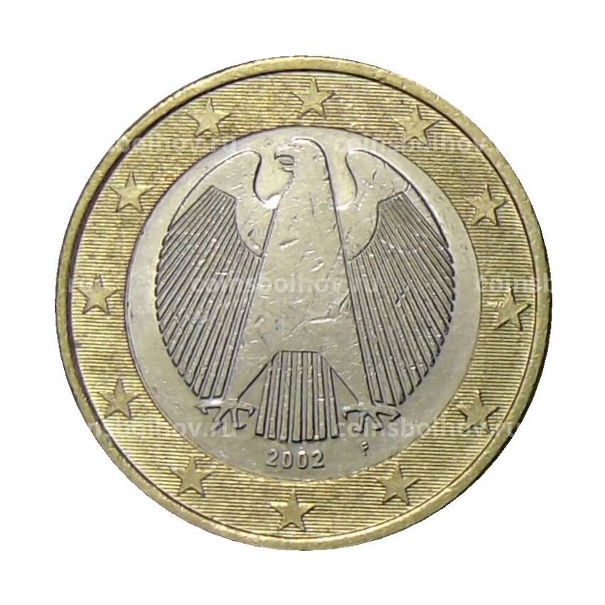 Монета 1 евро 2002 года F Германия