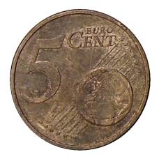 Монета 5 евроцентов 2002 года A Германия (реверс)