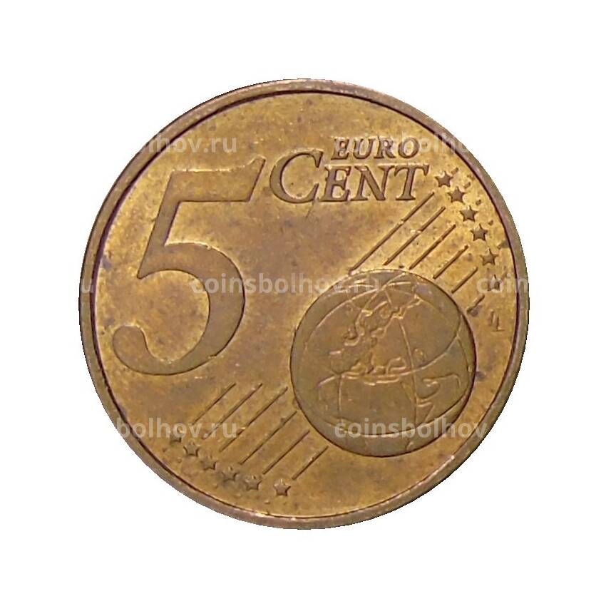 Монета 5 евроцентов 2004 года D Германия (вид 2)