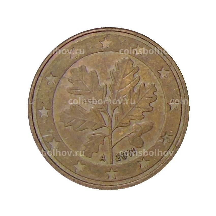 Монета 5 евроцентов 2011 года A Германия