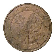 Монета 5 евроцентов 2002 года J Германия (аверс)