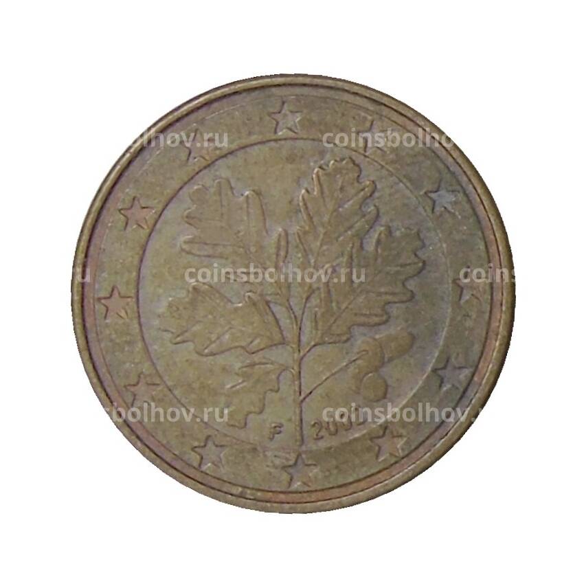 Монета 5 евроцентов 2002 года F Германия
